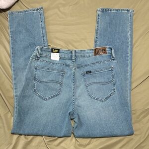 Lee Women's Light Blue Straight Leg Jeans